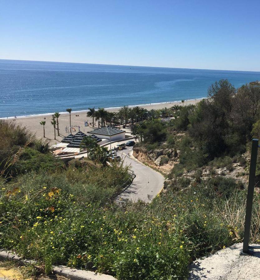 Playa Burriana, Tva Terasser, Havsutsikt, Pool Nerja Exterior photo