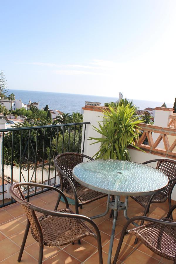 Playa Burriana, Tva Terasser, Havsutsikt, Pool Nerja Exterior photo